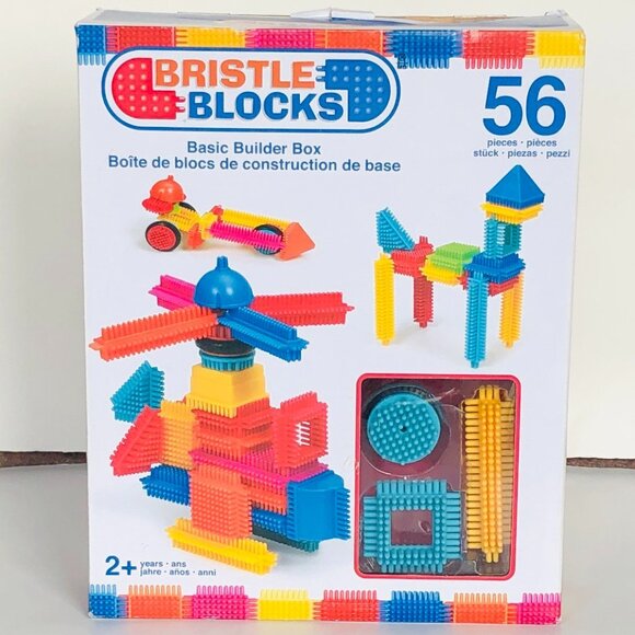 Bristle Blocks Construction Basic Builder Box – 56 pieces For Age 2+ New Sealed - Picture 12 of 15